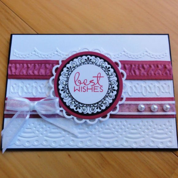 Darice 3-pk embossing borders - LACE - Picture 6 of 7